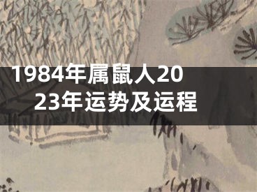 1984年属鼠人2023年运势及运程