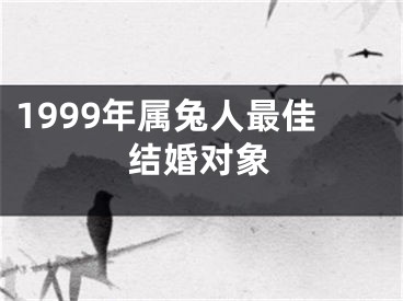 1999年属兔人最佳结婚对象