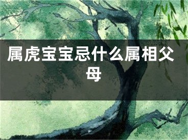 属虎宝宝忌什么属相父母