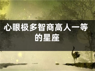 心眼极多智商高人一等的星座