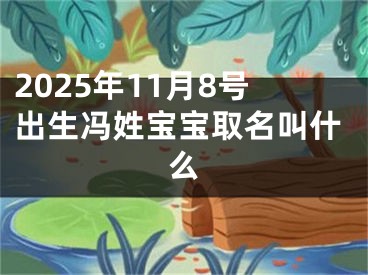 2025年11月8号出生冯姓宝宝取名叫什么
