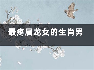 最疼属龙女的生肖男