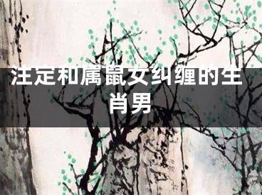 注定和属鼠女纠缠的生肖男