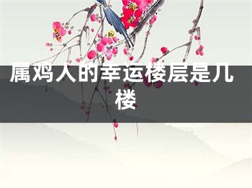 属鸡人的幸运楼层是几楼