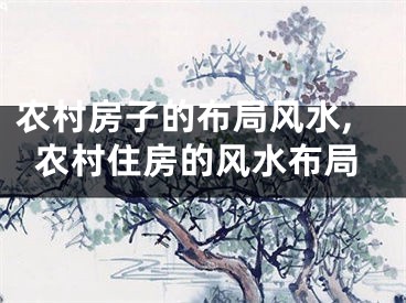 农村房子的布局风水,农村住房的风水布局