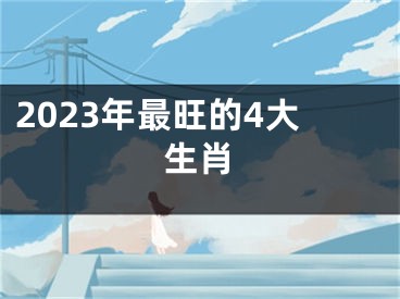 2023年最旺的4大生肖