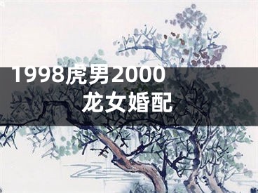 1998虎男2000龙女婚配