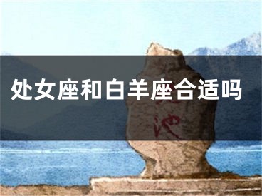 处女座和白羊座合适吗