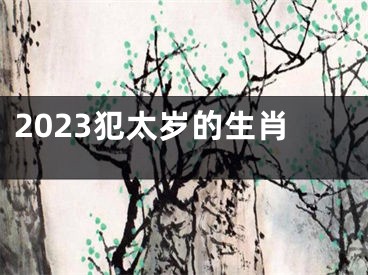2023犯太岁的生肖