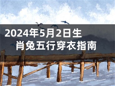 2024年5月2日生肖兔五行穿衣指南