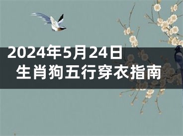 2024年5月24日生肖狗五行穿衣指南