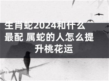 生肖蛇2024和什么最配 属蛇的人怎么提升桃花运
