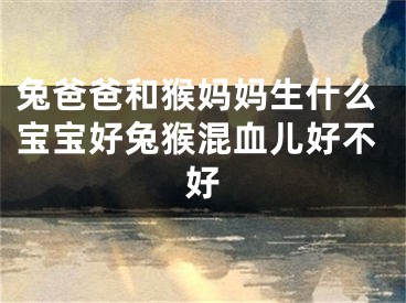 兔爸爸和猴妈妈生什么宝宝好兔猴混血儿好不好