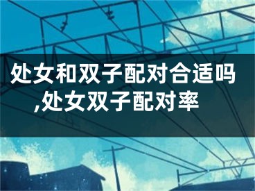 处女和双子配对合适吗,处女双子配对率