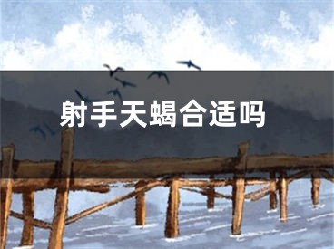 射手天蝎合适吗