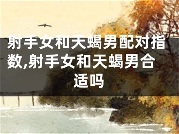 射手女和天蝎男配对指数,射手女和天蝎男合适吗