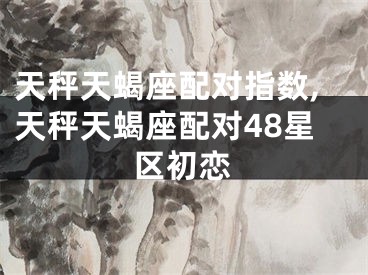 天秤天蝎座配对指数,天秤天蝎座配对48星区初恋